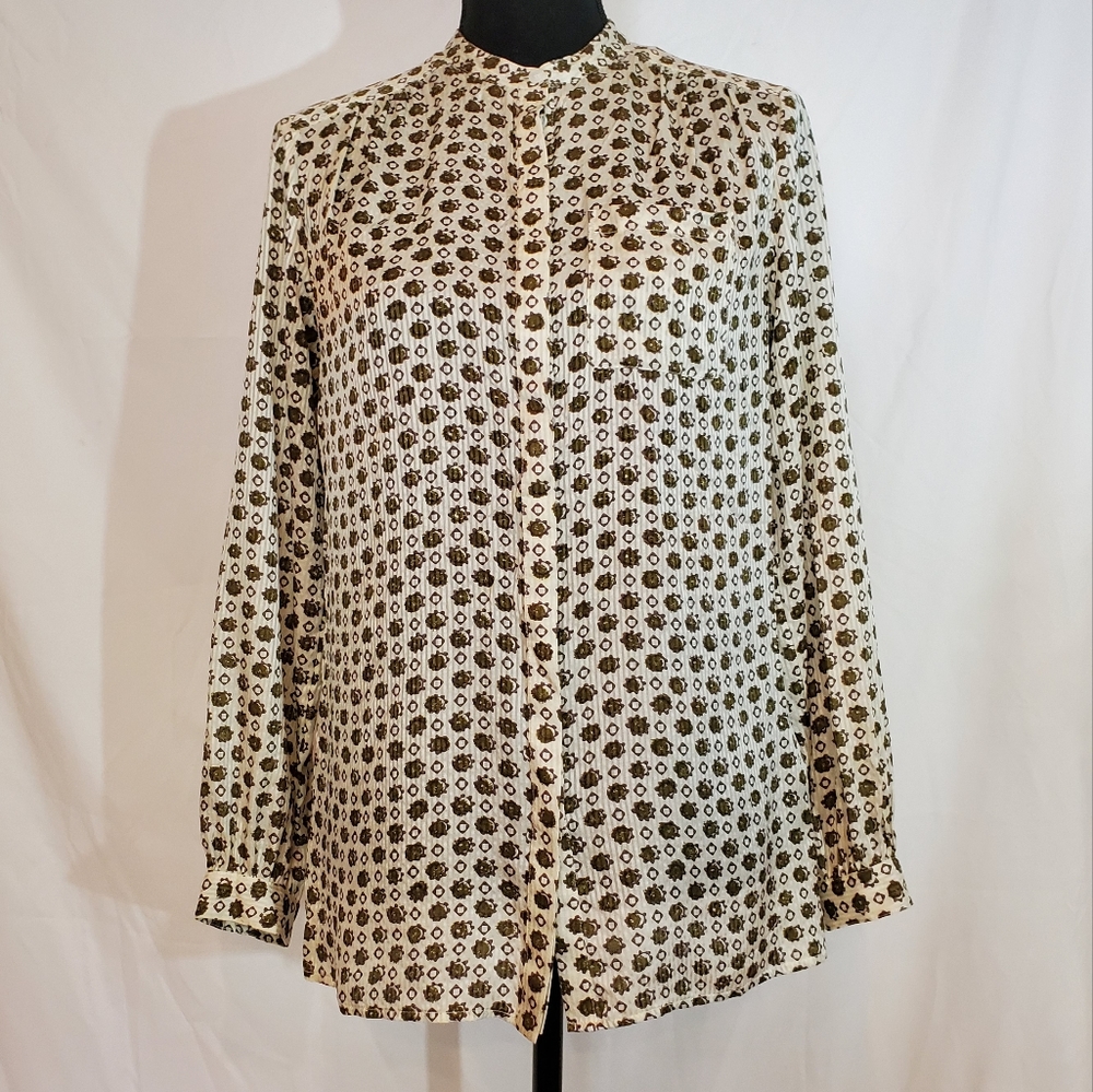 BURBERRY Brit Silk Blouse